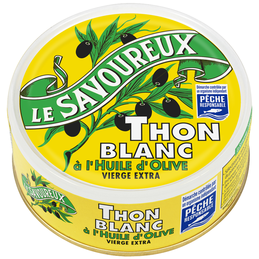 Thon blanc Pêche Responsable à l'huile d'olive