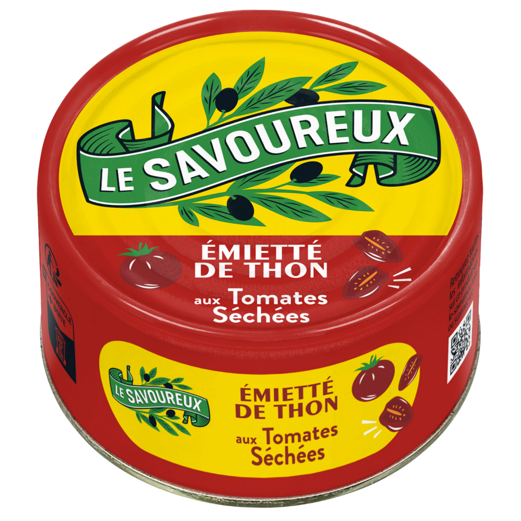 Emietté de thon aux tomates séchées
