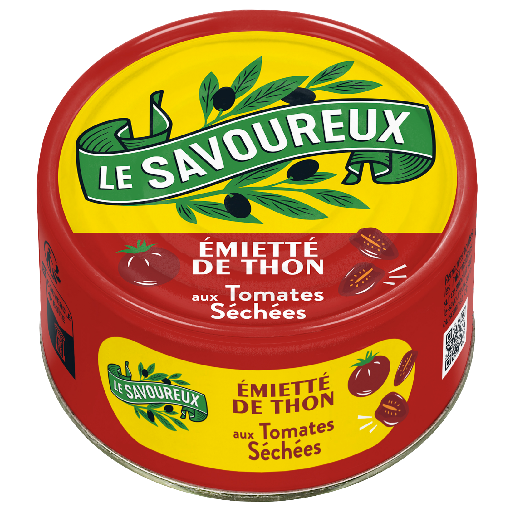 Emietté de thon aux tomates séchées