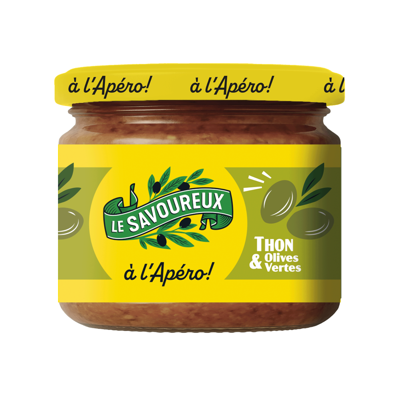 Tartinables de thon et olives vertes