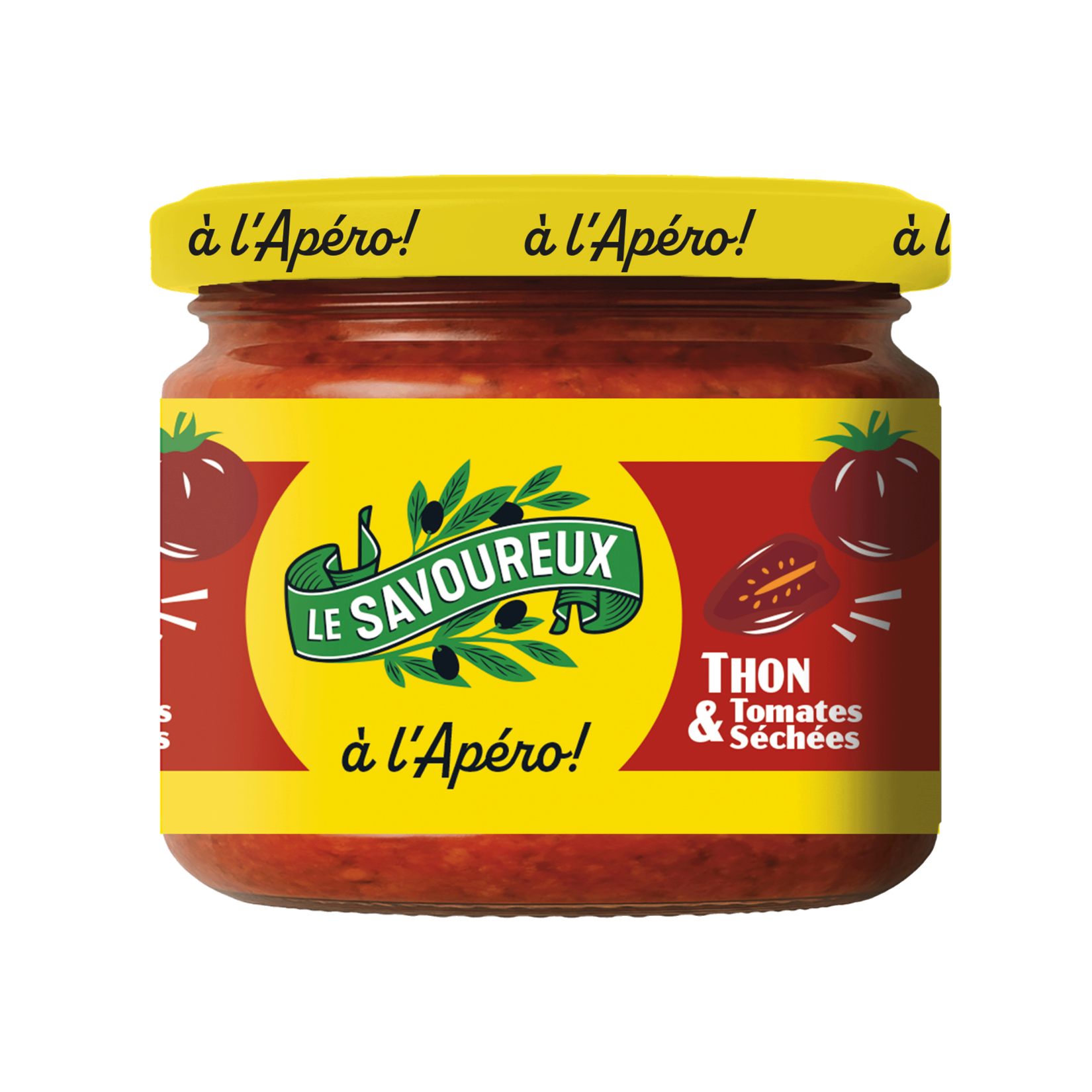 Tartinables de thon et tomates séchées